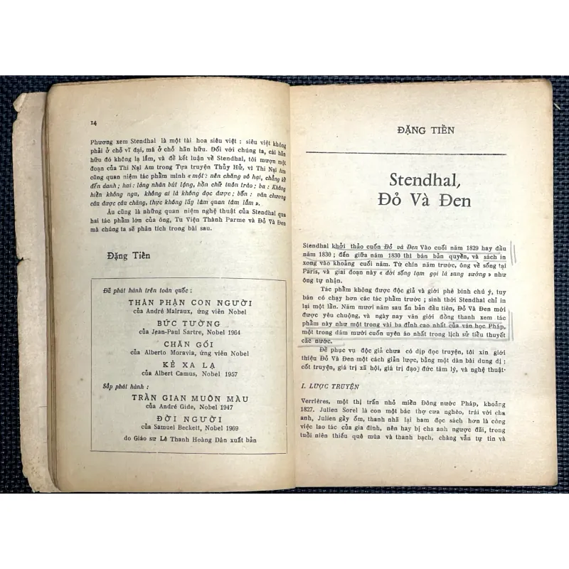 STENDHAL- Tạp chí Văn Học miền Nam VN trước 1975 1008577