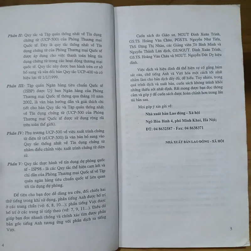 Tập Quán Thanh Toán Thương Mại Quốc Tế (Song Ngữ Anh - Việt) 736389