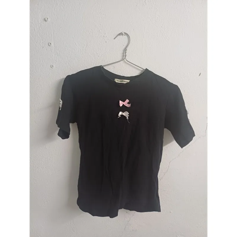 ÁO THUN BABY TEE ĐÍNH NƠ MỎNG 739565