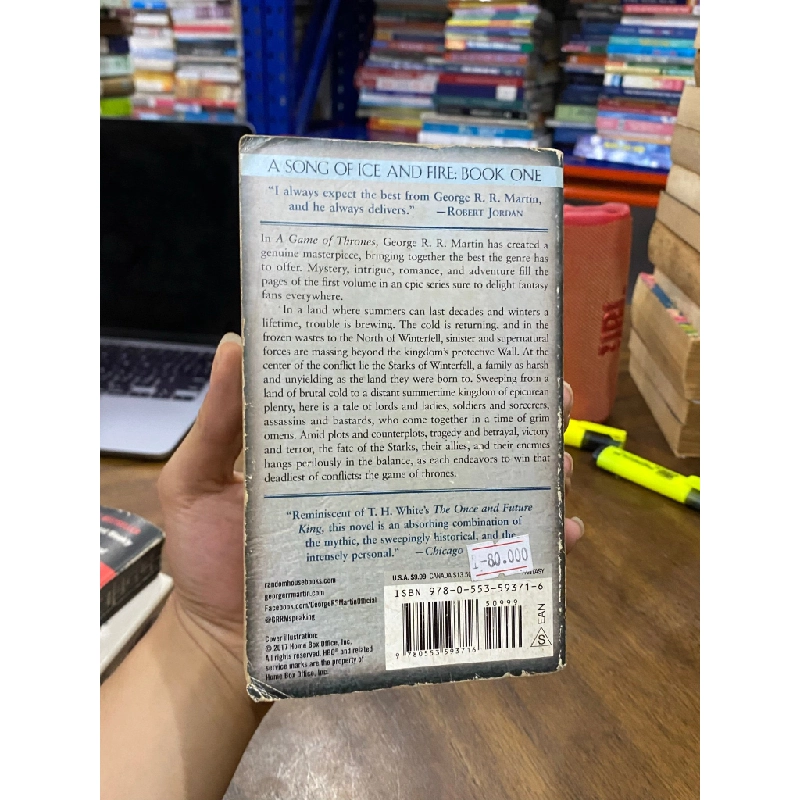 A GAME OF THRONES - George R.R. Martin (Pocket Size - Bantam Books) 139261