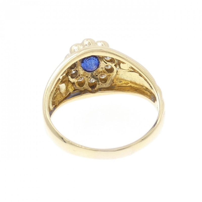 Nhẫn Sapphire K18YG 0.85CT - Hàng hiệu Chính hãng 847519