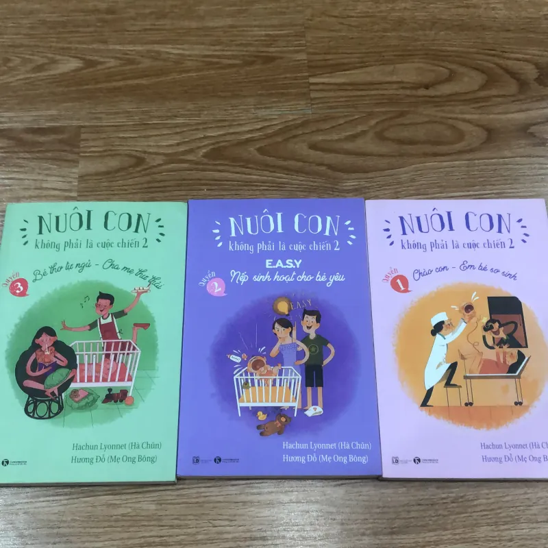 Bộ 3 sách Nuôi con không phải là cuộc chiến 1044651