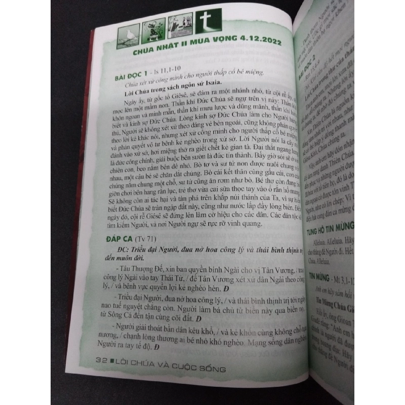 Lời chúa và cuộc sống - Phụng vụ năm A 2022 - 2023 mới 90% bẩn nhẹ HCM1209 TÂM LINH - TÔN GIÁO - THIỀN 916933
