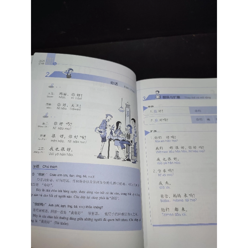 301 câu đàm thoại tiếng Trung Quốc tập 1 2018 mới 80% kèm đĩa CD HCM 1810 365149