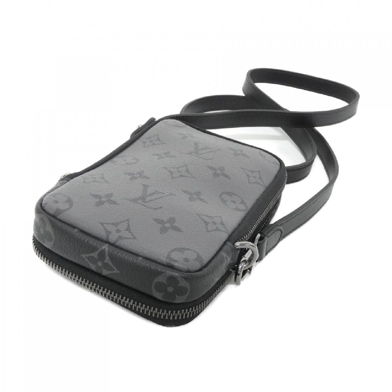Túi đeo chéo Louis Vuitton Monogram Eclipse Reverse Double Phone Pouch M69534 612499