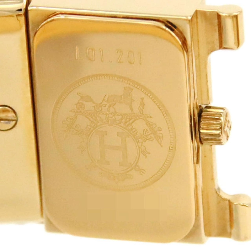 Hermès Roca Enamel GP LO1.201 GP Quartz - Hàng hiệu Authentic 881202