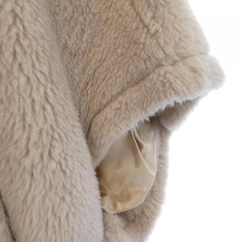 Max Mara TEBE 473619 Áo choàng gấu teddy 630716