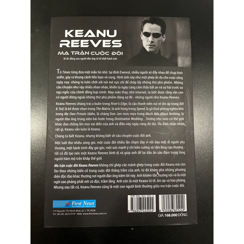 Keanu Reeves -Ma Trận Cuộc Đời mới nguyên seal 369743