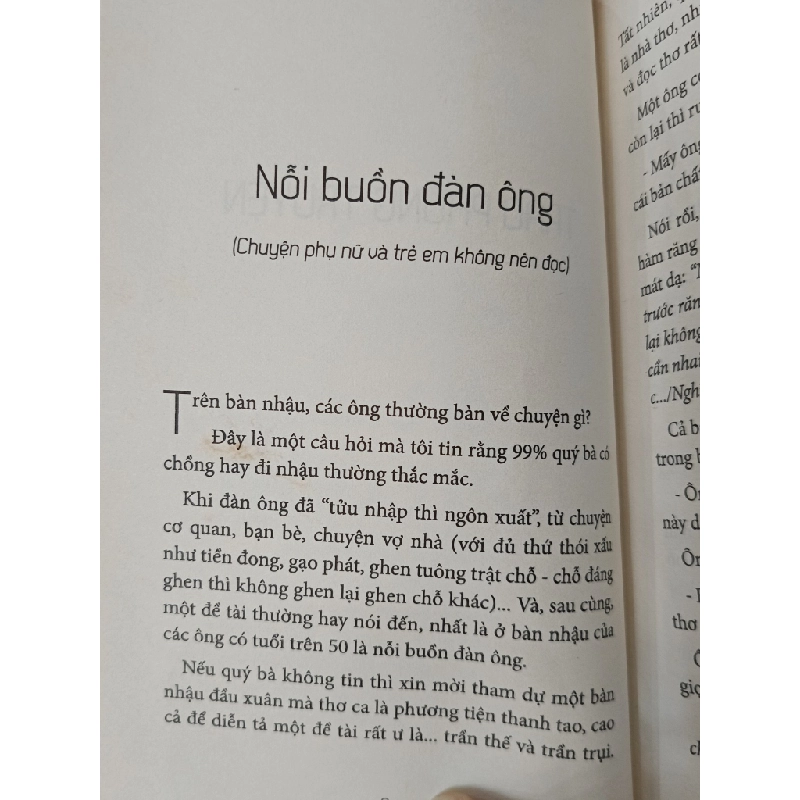 Nỗi buồn đàn ông - Lê Văn Nghĩa 467370