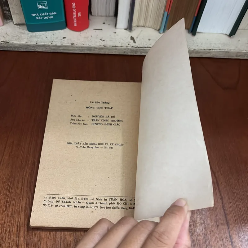 II Sách Kỹ Thuật Xưa: Móng Cọc Tháp - Lê Đức Thắng - 1977 604866