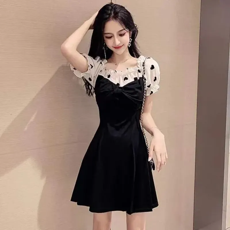Váy tay bồng tôn dáng 1030743