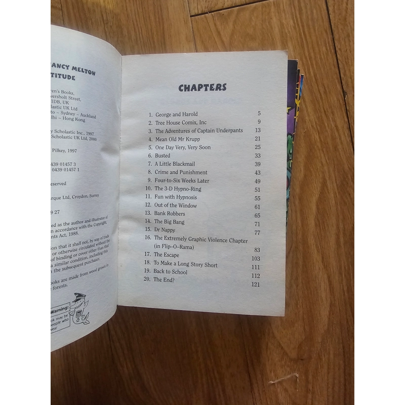 Combo 5q The adventures of captain underpants không trùng như hình 
90k 479289