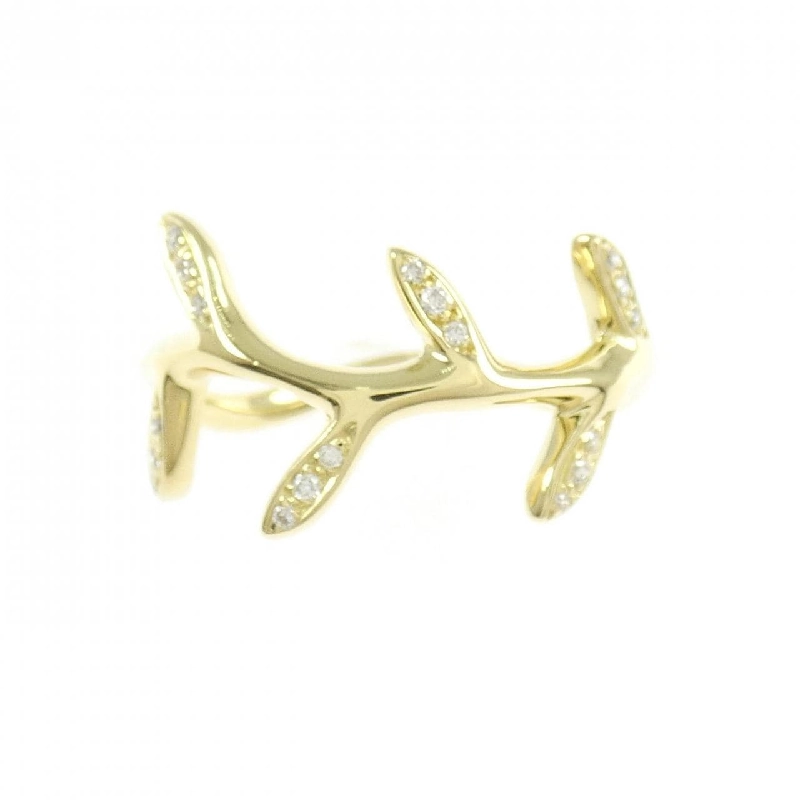 Nhẫn kim cương K18YG 669303