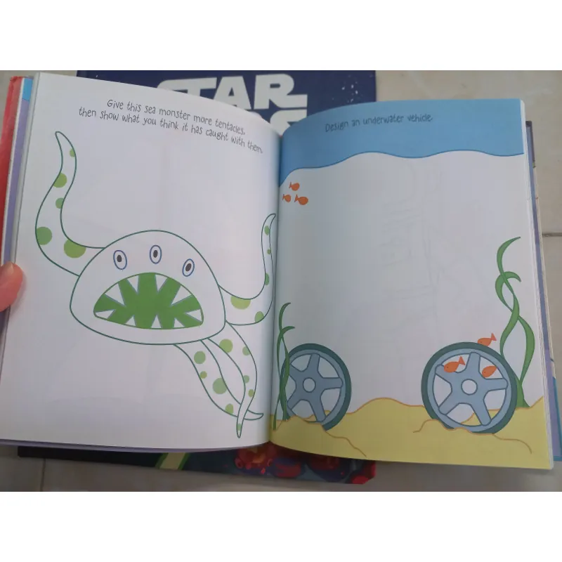 Thanh lý 1 cuốn Star wars (bìa cứng, lật mở) 732672