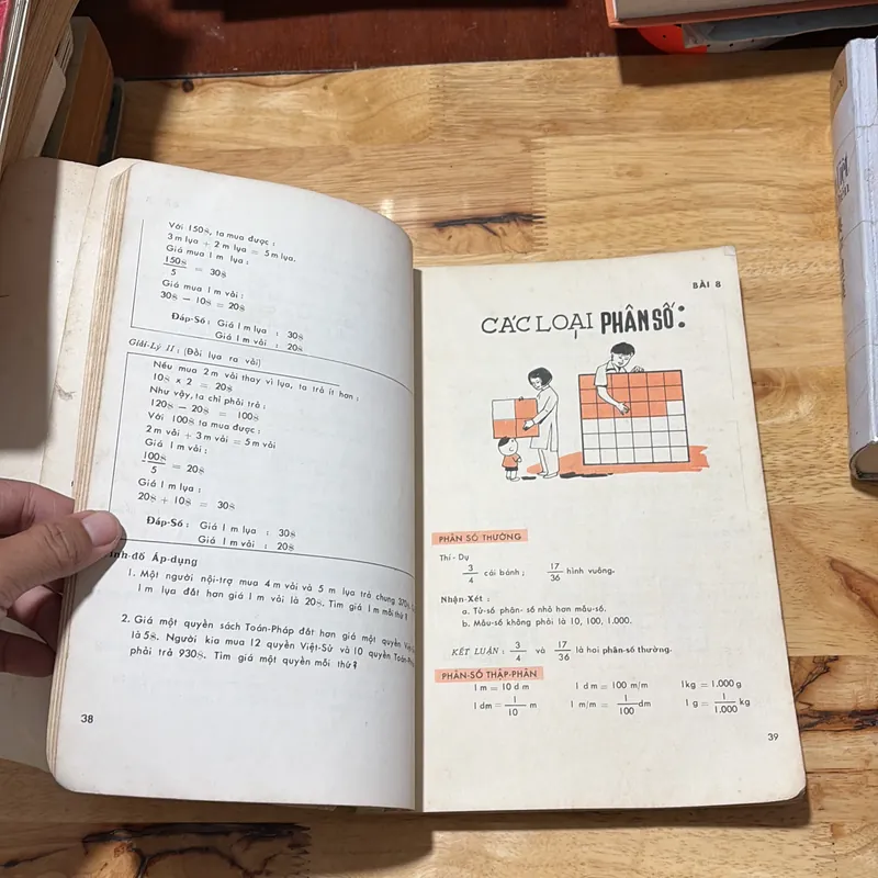 II Sách Xưa: Toán Pháp _ Lớp Năm - 1970 694044