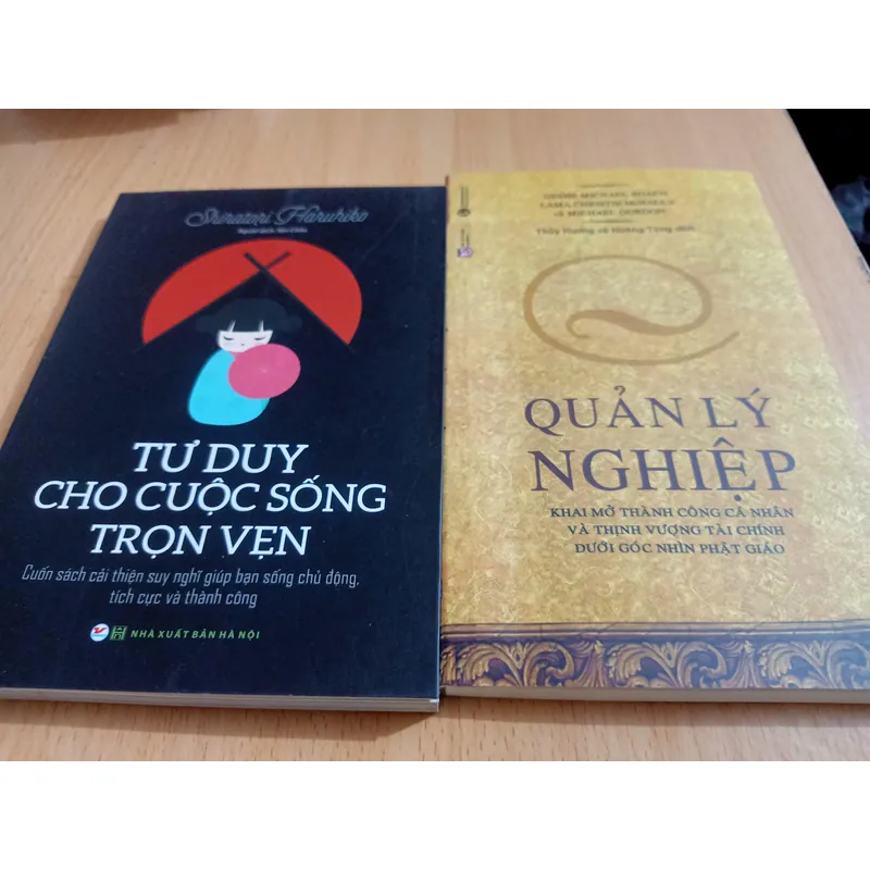 COMBO: QUẢN LÝ NGHIỆP + TƯ DUY CHO CUỘC SỐNG TRỌN VẸN(98%) 596577