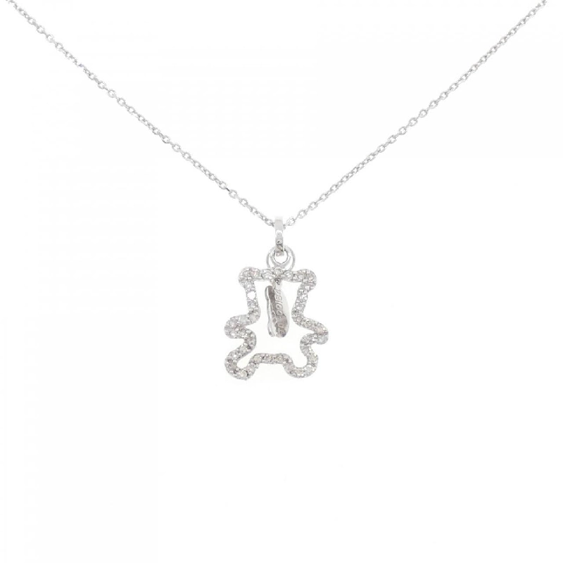 K18WG Dây chuyền kim cương 0.18CT - Hàng hiệu Chính hãng 860928