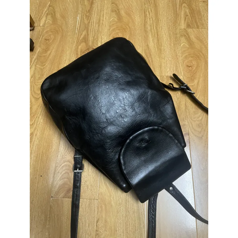 Balo nữ size 22*33*9 da mộc 2hand 934193