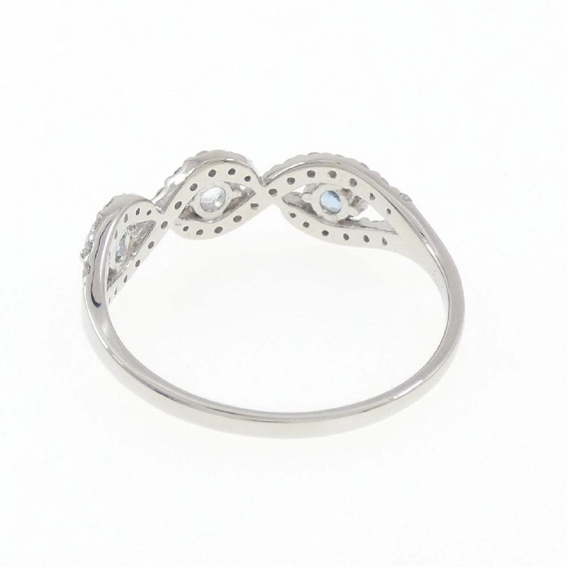 Nhẫn Aquamarine PT900 0.21CT 666803