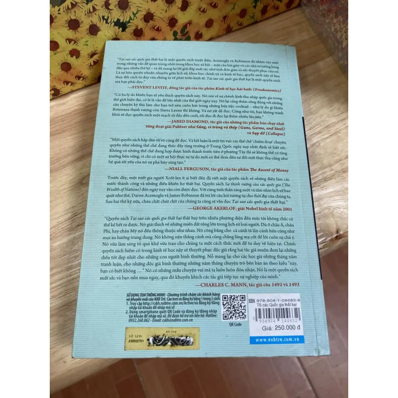Tại Sao Các Quốc Gia Thất Bại - Daron Acemoglu, James A. Robinson (Tái Bản Lần 7) 1010681