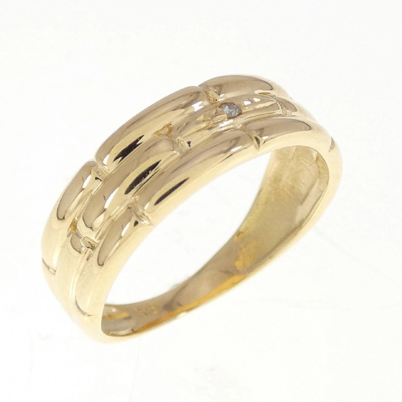 Nhẫn kim cương K18YG 671111