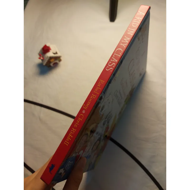A KID IN MY CLASS - Rachel Rooney • Minh họa: Chris Riddell - Bìa cứng, khổ lớn, mới 99% 764556
