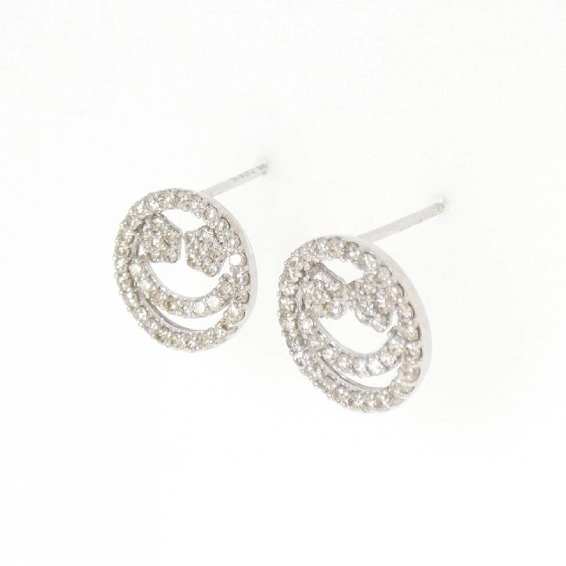 K18WG Bông tai kim cương nụ 0.60CT - Hàng hiệu Chính hãng 867207