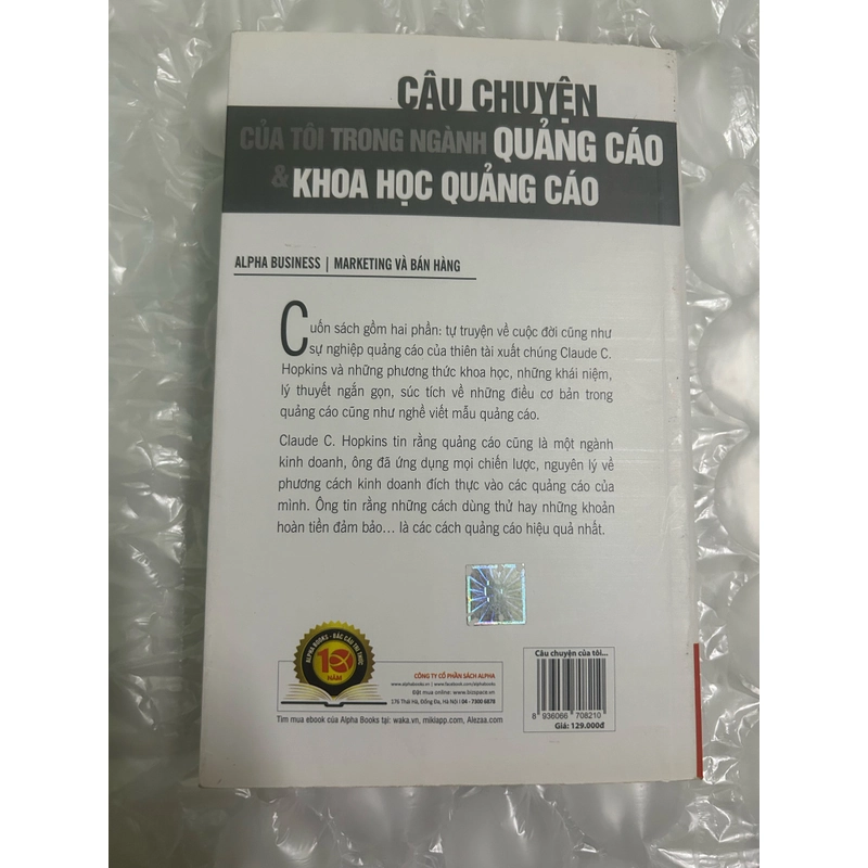 Câu chuyện của tôi trong ngành quảng cáo & khoa học quảng cáo 494567