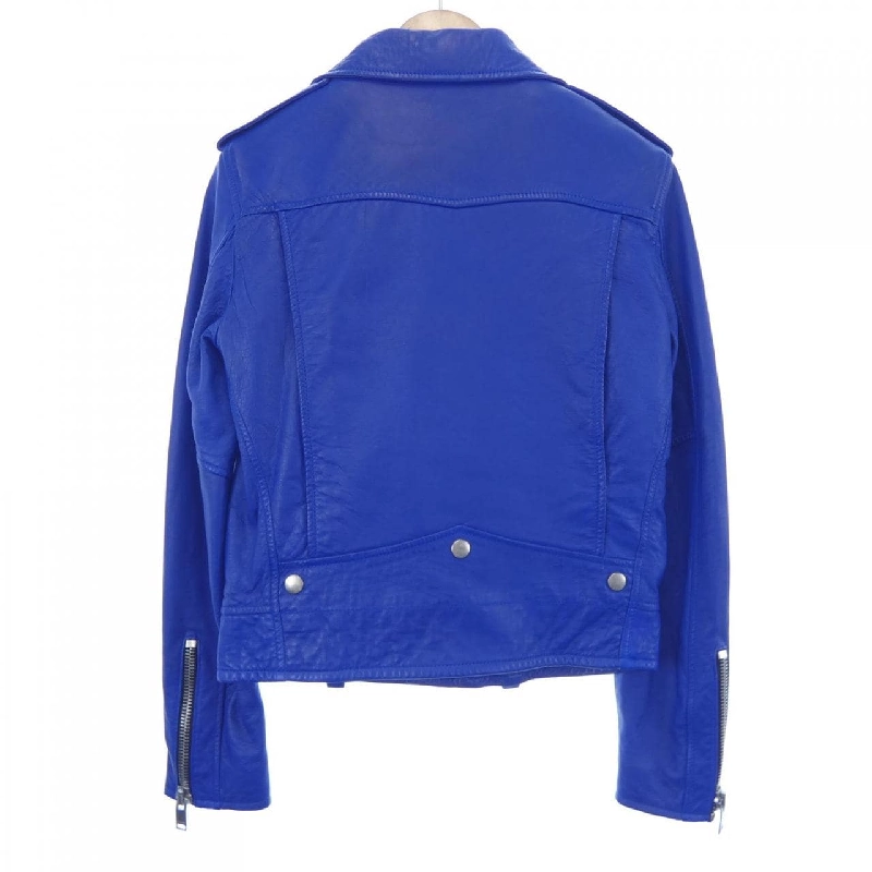 【Mã giảm giá】Áo khoác da SAINT LAURENT 636398