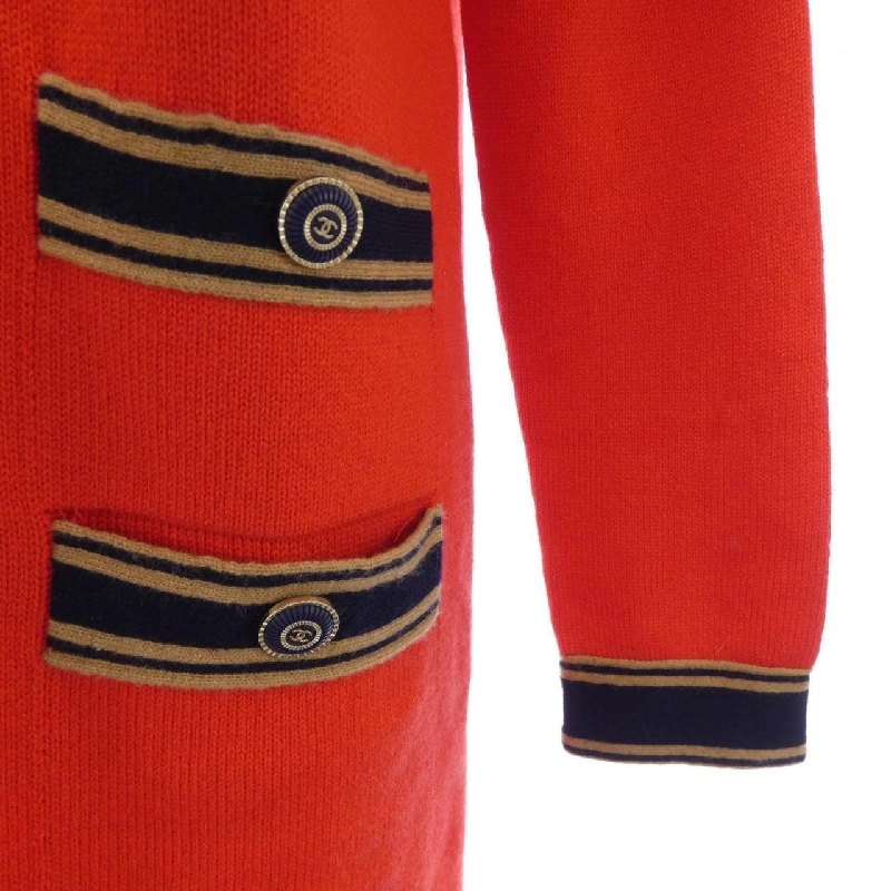 【Mã giảm giá】Áo cardigan dài CHANEL 642022