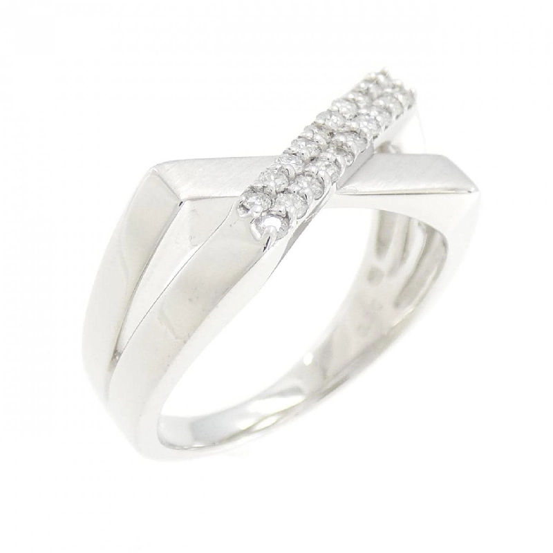 Nhẫn kim cương K18WG 0.20CT 671961