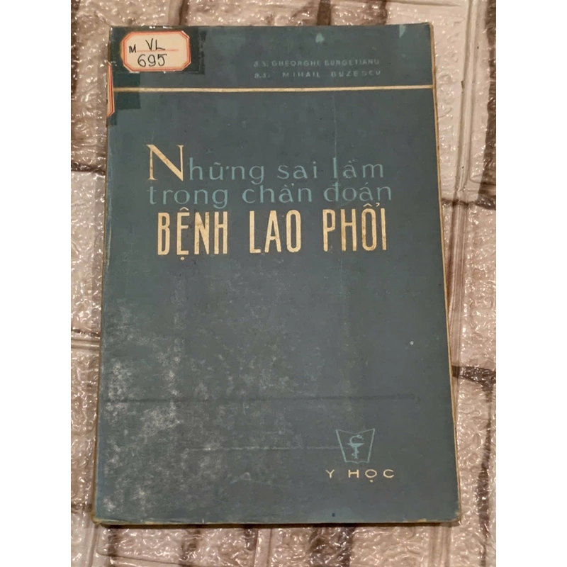 NHỮNG SAI LẦM TRONG CHẨN ĐOÁN BỆNH LAO PHỔI- sách khổ lớn 539865