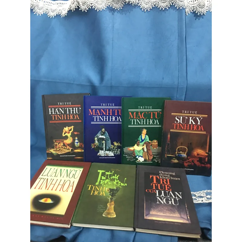 Bộ 22 cuốn tinh hoa trí tuệ xưa. Bìa cứng chất đẹp. 995977