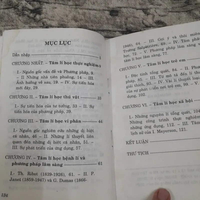 Lịch sử Tâm Lý Học- Tg Giáo sư Maurice Reuchlin- ĐH Rénes Descartes (Paris4) 777312