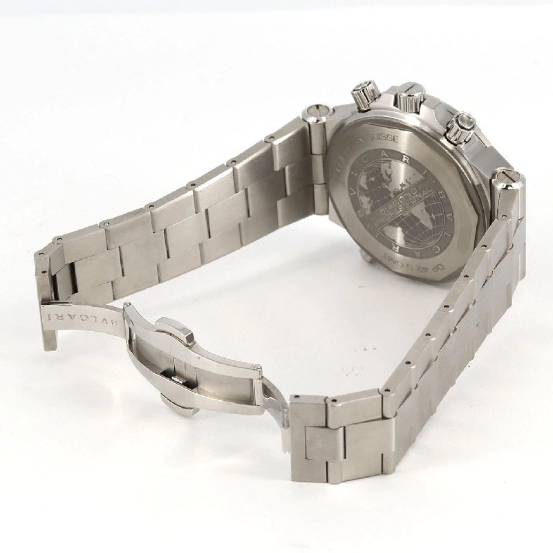 Đồng hồ Bulgari Diagono GMT DP42SGMT/DP42C14SSDGMT SS tự động - Hàng hiệu Authentic 882122