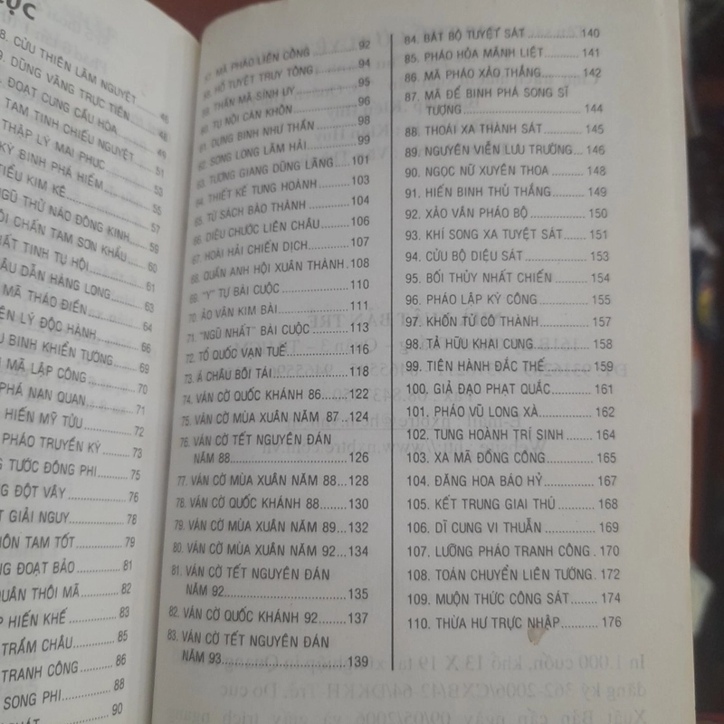 110 THẾ CỜ TUYỆT DIỆU 459005