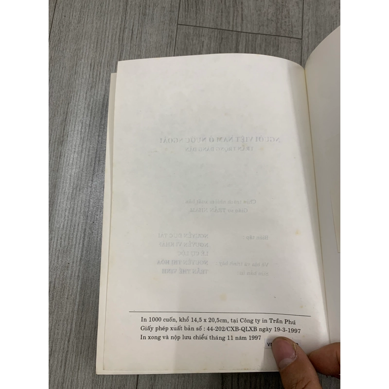 Người việt nam ở nước ngoài - trần trọng đăng đàn. 1b2 551065