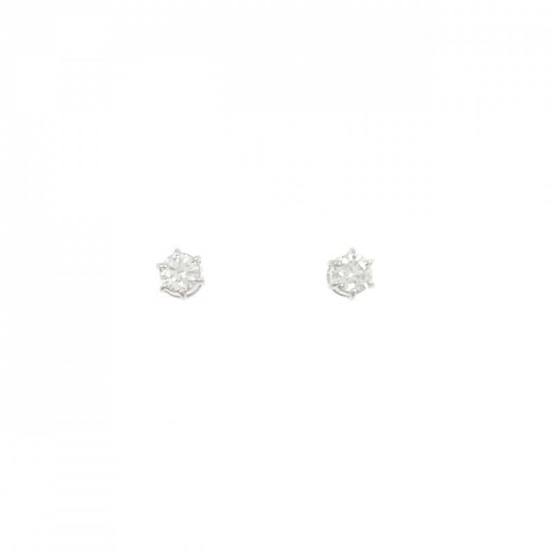 K18WG Solitaire Bông tai Kim cương 0.32CT - Hàng hiệu Chính hãng 864950