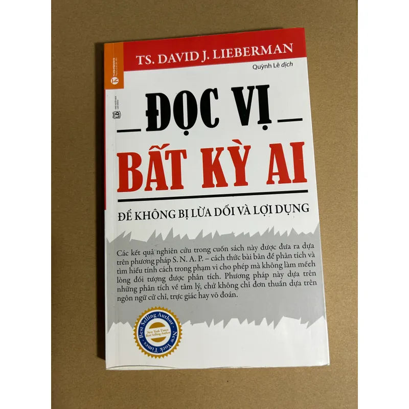 Đọc vị bất kỳ ai - TS. DAVID J.LIEBERMAN 706566