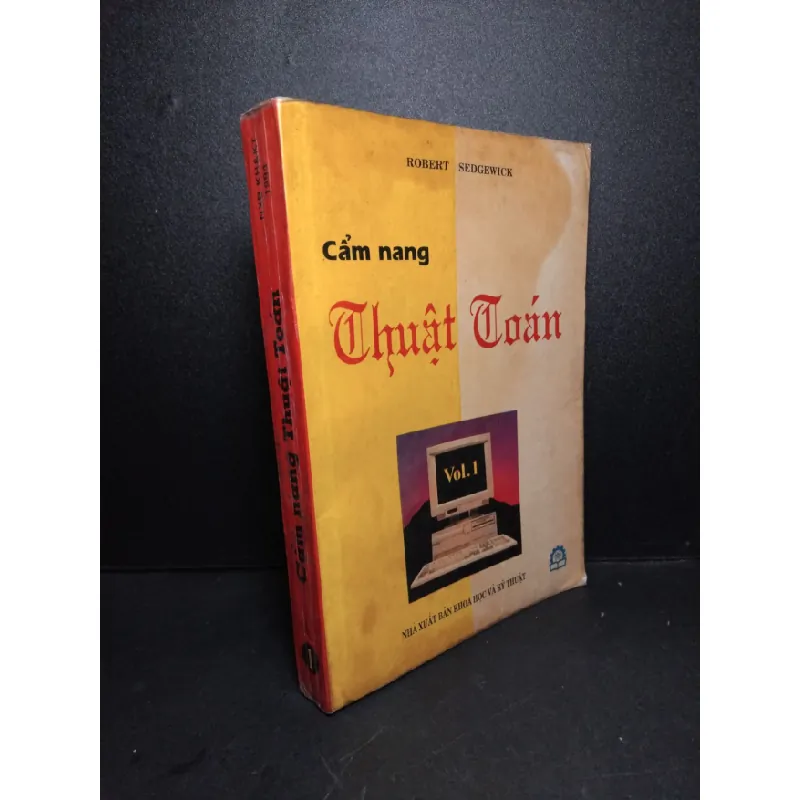 [Sách Cũ SCGR] Cẩm nang thuật toán vol1 mới 70% ố bẩn 1994 Robert Sedgewick HCM2103 GIÁO TRÌNH, CHUYÊN MÔN 684298