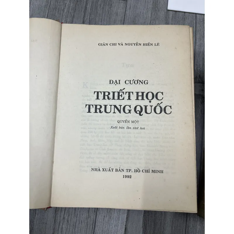 Đại cương triết học Trung Quốc 2 tập. 6b3 737249