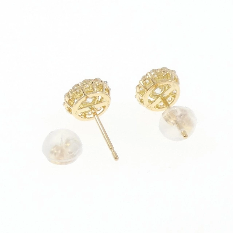 K18YG Bông tai Kim cương 0.70CT - Hàng hiệu Chính hãng 869725