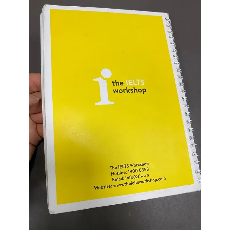 SỔ 80 TRANG****MỚI 100%****SỔ TAY THE IELTS WORKSHOP 591557