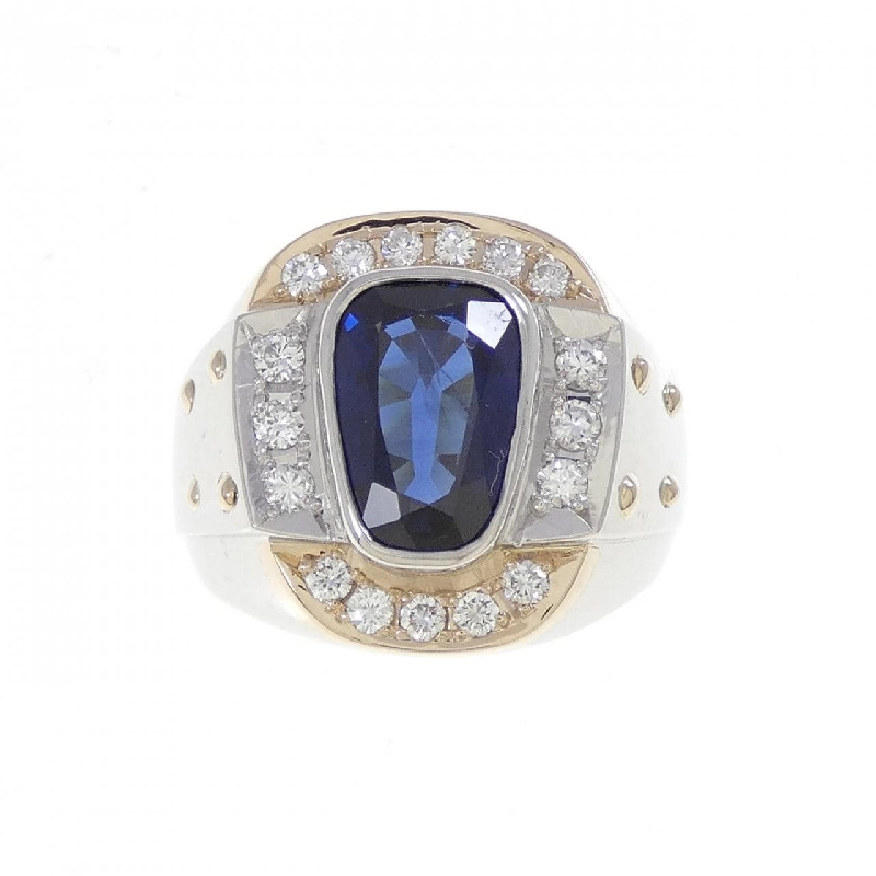 Nhẫn Sapphire PT900/K18YG 4.02CT - Hàng hiệu Chính hãng 847947