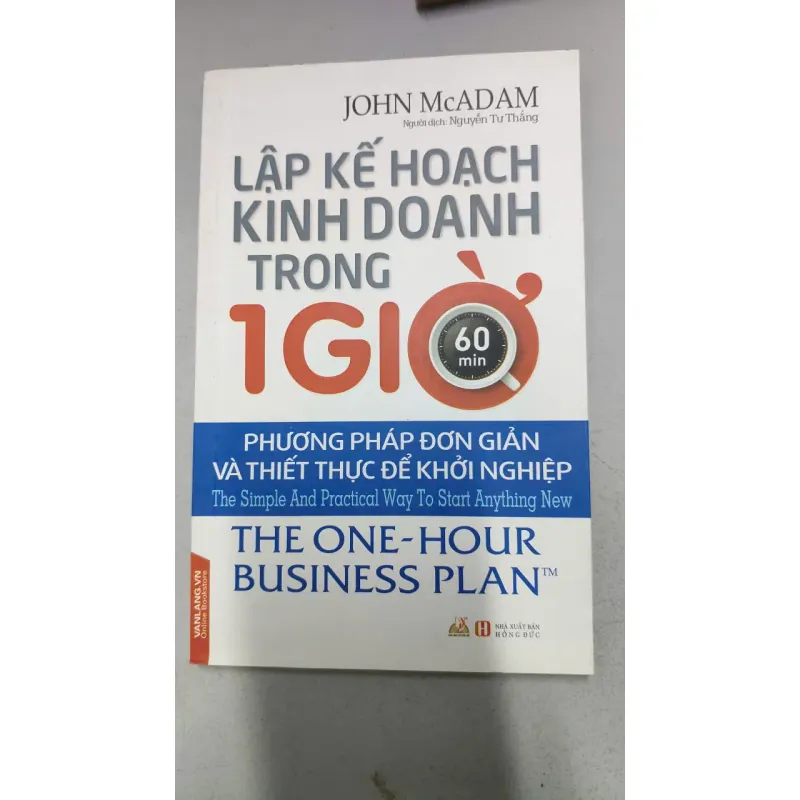 Lập Kế Hoạch Kinh Doanh Trong 1 Giờ – John McAdam 1022692