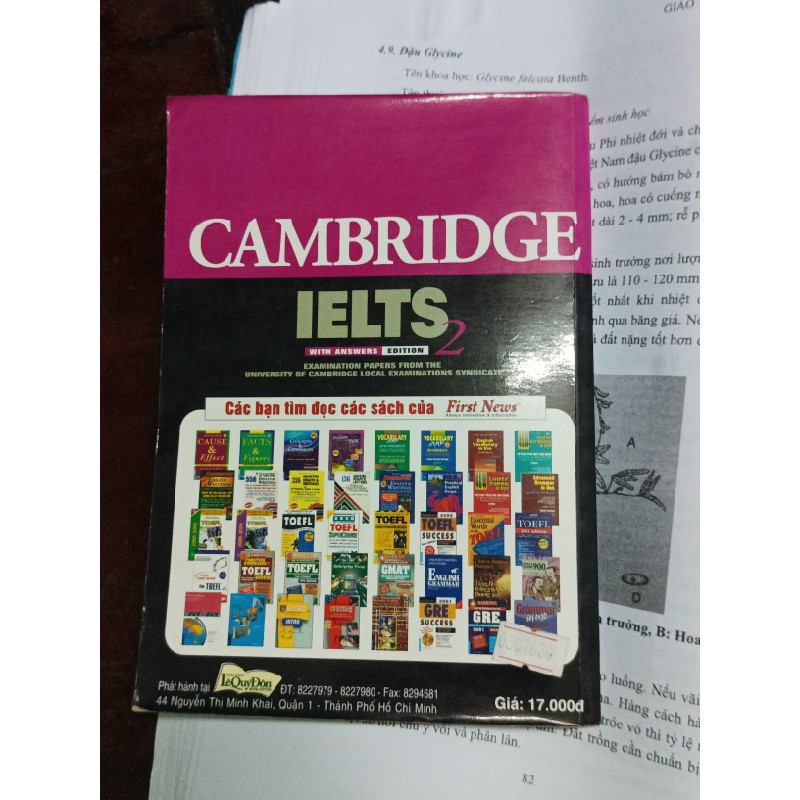 Cambridge English for IELTS 1và 2  18563