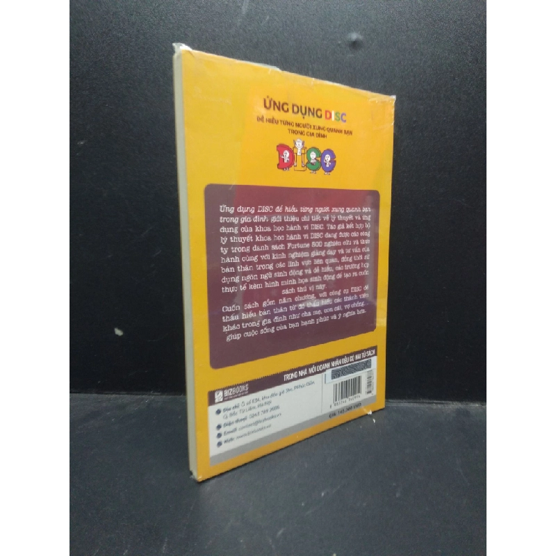 Ứng dụng Disc Để hiểu từng người xung quanh bạn trong gia đình Du Lượng mới 100% HCM.ASB2003 kỹ năng sống 134566