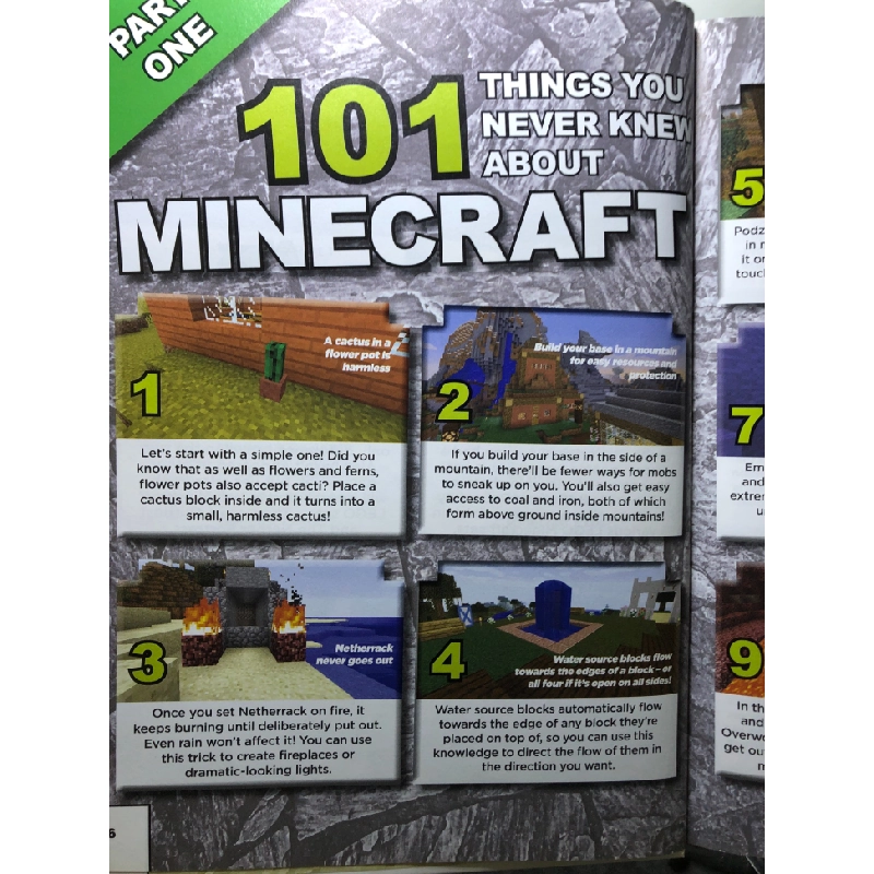 Minecraft Secrets and Cheats BÌA CỨNG mới 85% bẩn nhẹ HPB2707 NGOẠI VĂN 192514