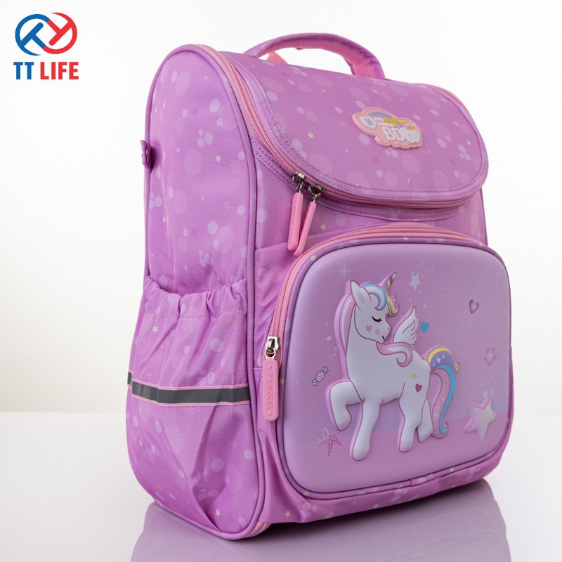 Balo chống gù TT LIFE 110-7 - màu hồng Ngựa Pony 74153