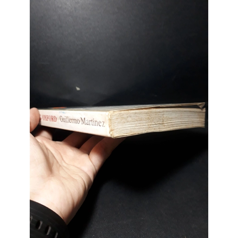 Vụ án trường Oxford mới 80% bẩn bìa, ố, tróc gáy 2008 HCM1001 Guillermo Martinez VĂN HỌC 918861